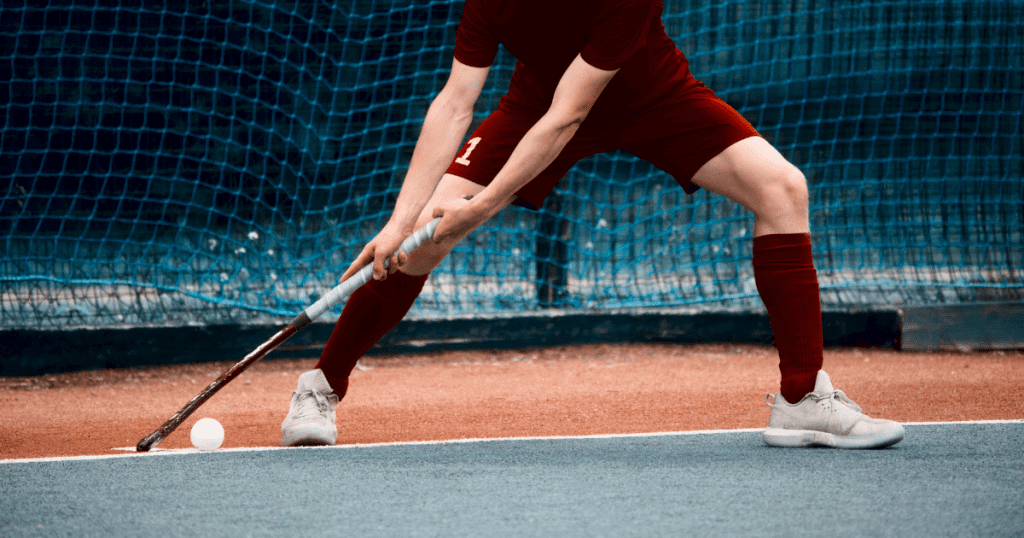 Hockey Feet and Stick