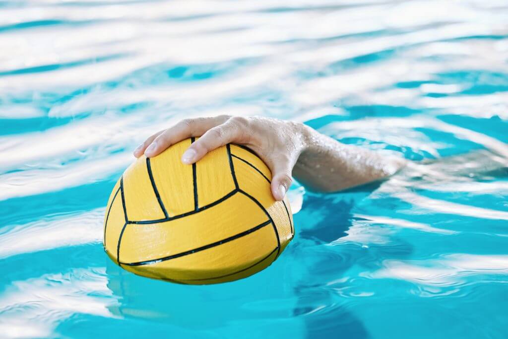 Water Polo Ball in Hand