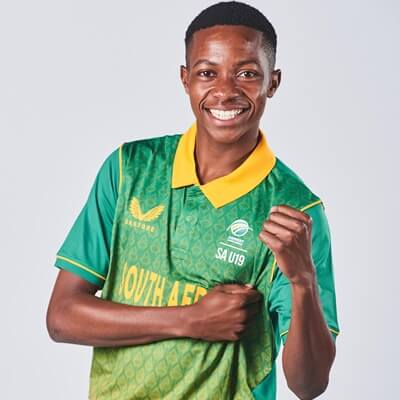Jeppe left-arm spinner Sipho Potsane, who turned 17 at the end of September, was included in the SA u19 team to contest the 2024 ICC u19 Cricket World Cup.