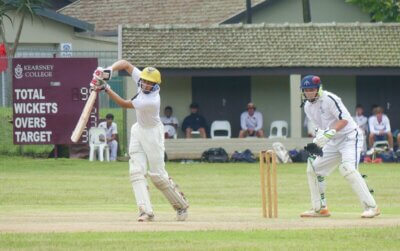 Opener Omar Ismael made an unbeaten 57 to guide DHS to a win over Falcon College. 