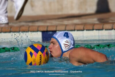 Liam Hansen will look to inspire Selborne College to their first Vides Water Polo Tournament since 2017. Photo: TeamPhoto SA