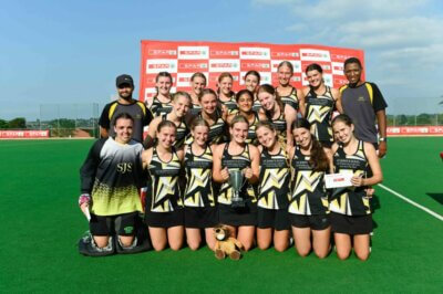 St John's DSG first team after winning the Spark KZN Hockey Challenge Pietermaritzburg Central Regional against Epworth High. Picture credits: Val Adamson