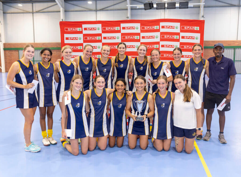 IN PICTURE: The Wykeham Collegiate first team after winning the final of the the Pietermaritzburg North Regional Spar Hockey Challenge against St Anne's DSG. Picture credits: Rogan Ward
