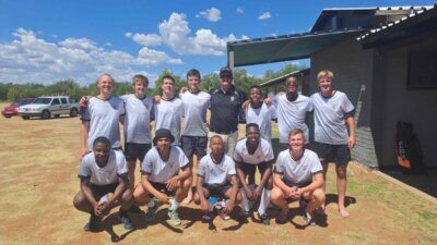 Bethlehem Voortrekker First hockey side after their 2-0 win over Diamantveld in the Wesgrow series opener. Photo credits: BVHS