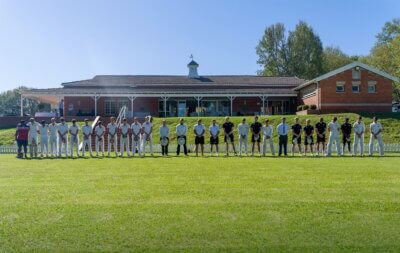 Before the match, a minute's silence was observed for the late, great Hilton old boy, Mike Procter, and a member of the Hilton College staff, who recently passed away.