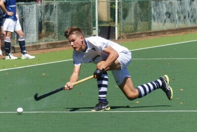 SACS impressed with their ability to create space when on the ball, and to close down space when without it. Josh le Roux, at the back, helped give SACS a solid foundation throughout their showdown with St Stithians.