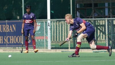 Westville Boys' High centre-back and captain, Owen Slack, has been at the forefront of the Griffin's smothering defence.