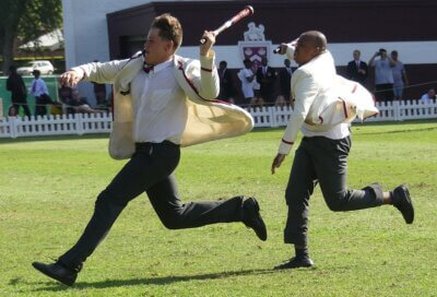 Maritzburg College's cheer captains will ensure strong support for the home team on Goldstone's on Saturday.