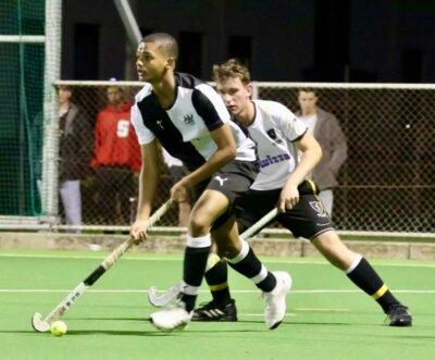 Selborne's Cade Kock in possession against Queen's College in the FNB Classic Clash in East London. Kock scored the equalizing goal for his side in the 1-1 draw. Photo: Shot by Shani Photography