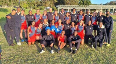 The Hudson Park boys, and girls teams at the Oakhill Hockey Co-Ed Festival. Photo: Erin Lentz (Hudson Park)