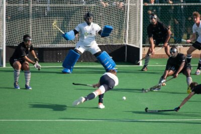 St Stithians College taking on Jeppe Boys High in last year's Aitken Cup final. Photo: St Stithians College 