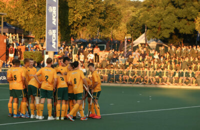 The Paarl Gimnasium boys hockey team during their inter-schools clash with Affies in Pretoria on 12/04/2024. This past weekend (19/04/2024), they played out to a (1-1) draw with Grey College in Paarl. Photo: Irma Ferreira SPORT & EVENT photography 