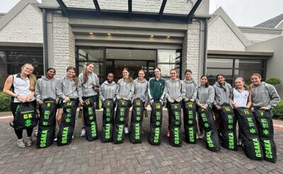The 2024 St Mary's Hockey Festival champions, Durban Girls' College.