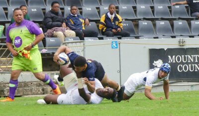 With their trademark creative and hard running game, DHS ran in eight tries against St Charles College.