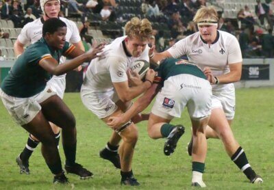Captain and 8th-man Hanu Pieterse was a forceful presence for Hilton and bashed his way over for two tries. 
