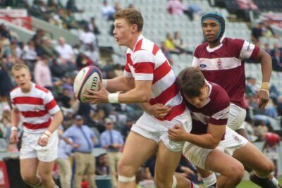 Flyhalf Luke Davidson did a fantastic job of pulling the strings for Michaelhouse and controlling the tempo and flow of the match.