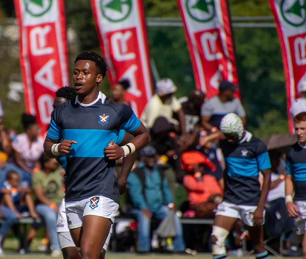 St Andrew's College's Apindile Ncuka.