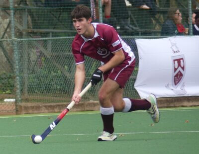 Kearsney College hockey captain Matt De Oliveira, selected for South African Schools in both 2023 and 2024.