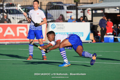 Western province's Litha Kraai in action for his side in this year's SASHOC National Week. Photo credits: TeamPhotoSA
