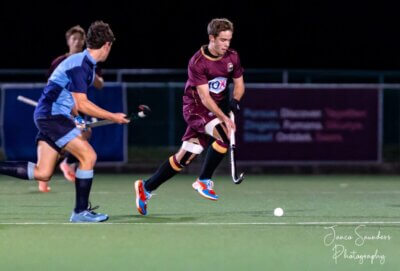 Barend Geldenhuys scored a blinder of a goal to help his side to a 2-0 win over Bishops Diocesan College. Photo: Janco Saunders (janco__photography)