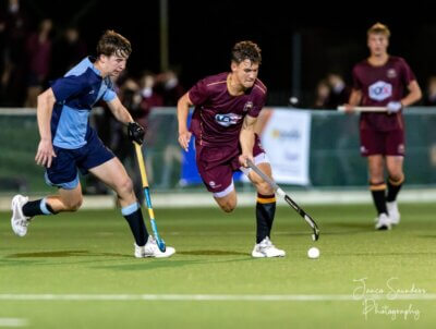 PRG's Christo Swanepoel was at the forefront of things in their 2-0 win against Bishops Diocesan College on Wednesday. Photo: Janco Saunders (janco__photography)