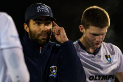 SACS head coach, Sam Holmes will look for his second win as coach against PRG this season. Photo: Ray Chaplin Photography