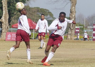 The hosts, Kearsney, won two and drew one on the opening day of the 2024 Kearsney Soccer Tournament.