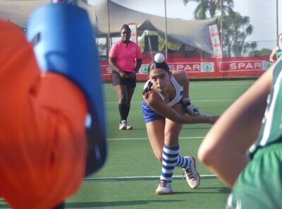St Mary's DSG scored 24 times without conceding on day one of the 2024 SPAR KZN Schoolgirls Hockey Challenge Grand Finals.
