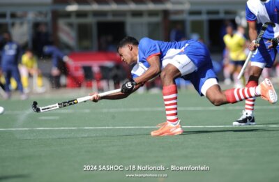 Reece Theunis represented Western Province at this year's SASHOC National Week in Bloemfontein. Photo: TeamPhotoSA