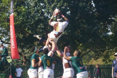 Northwood's captain and South African Schools' loose-forward Vuyo Gwiji was a difference-maker in the lineouts.