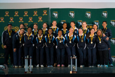 Collegiate Girls' High were the only team in the girls' section from the Eastern Cape taking part in the tournament. They defeated Paarl Gim in the final/ Photo: Enhanced Sport 
