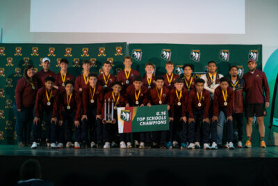 Paul Roos Gimnasium defeated Northwood School in the final to claim top honours at this year's u16 Top Schools. Photo: Enhanced Sports 