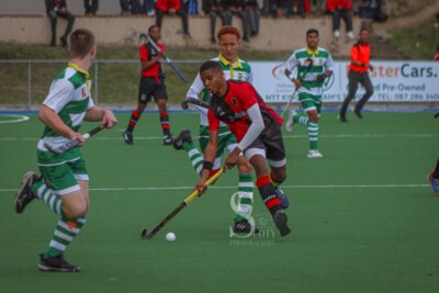 Dale College co-captain, Sibongisile Nzima on the charge for his side against Stirling High School. Photo: Scott Geer (Scotty Photography)