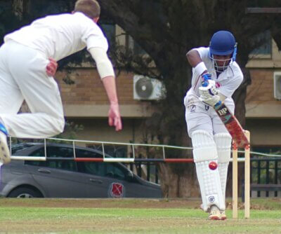 Maritzburg College opening bowler Samuel Hughes and his new ball partner, Reece Wllson, had Hudson Park on the defensive from the start of their innings.