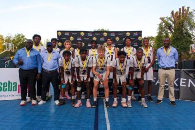The winners of the u18 St David's Inanda Hoops Classic Challenge, St Stithians College. Photo: St David's Marist Inanda on Facebook.
