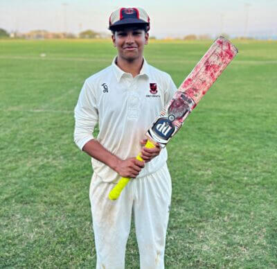 Clifton captain Shahzaad Perumal led from the front, excelling with bat and ball, which included scoring a century, in his side's win over Glenwood.