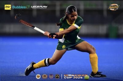 SA u17 girls co-captain Jehan Abrahams will be looking to lead her side to a bronze medal at the Dato Mirnawan Cup in Malaysia. Photo: National Hockey Development Programme Malaysia 