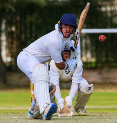St Charles College cricket captain Marcell Wellmann. Photo; St David's Marist Inanda on Facebook.