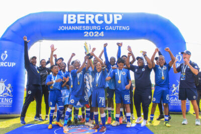 The SuperSport United team that won the 2011 competition was one of three of the club's sides that claimed titles. Photo: IberCup.