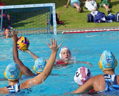 Buffalo City B found themselves in the defensive throughout their showdown with Central Gauteng B, who ran out handsome winners. Photo: Brad Morgan.