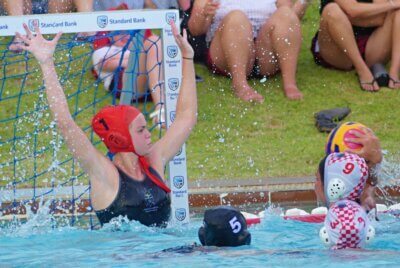 In an astounding second half turnaround, Nelson Mandela Bay got in on the KZN goal often while, at the same time, defusing the KZN attack. Photo: Brad Morgan.