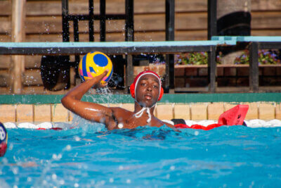 Bishops goalkeeper Michael Mafunda was in action for his team during the SAC Shield in Makhanda. Photo: Toni Butterworth