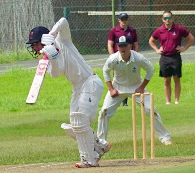 After almost coming a cropper against Falcon College on Wednesday, Clifton comfortably handled St Alban's College, who had won against Falcon, in their Thursday showdown. Photo: Brad Morgan.