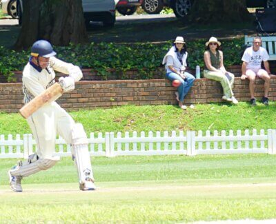 Alistair Carle scored a confident and crucial 50 for Falcon College in their win over Kearsney. Photo: Brad Morgan.
