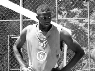 King Edward VII School (KES) basketball captain, Jarrel Mbuyi. 