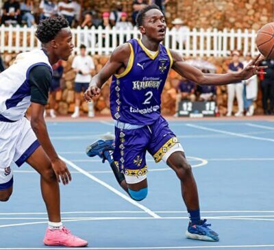 St John's gave it their all, but Northwood scored an 11-point win in the final of the St John's Basketball Tournament to lift the title for a second year in succession., Photo: St John's College on Instagram.
