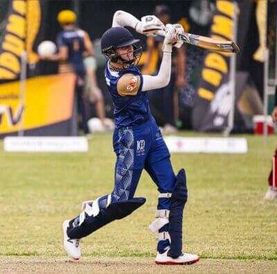 The unveiling of colourful playing kits, custom-made for the Clifton T20, adds to the excitement for the players. Photo: supplied. 