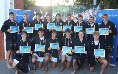The 2025 Vides Water Polo team of the Tournament. Photo: Shot by Shani Photography