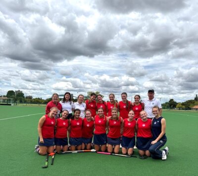 Menlopark girls first team ended their tour to Bloemfontein with a win. Photo: Supplied by Menlopark