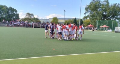 With strong support from the sidelines, the Michaelhouse 1st XI took to the Punchbowl Astro for their first match of the 2025 season. Photo: Michaelhouse.